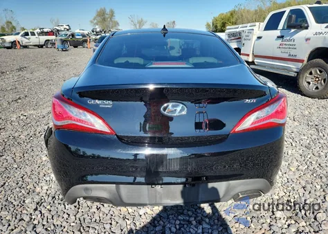 2013 Hyundai Genesis Coupe 2.0T z USA, uszkodzony, nr VIN KMHHT6KD4DU095718